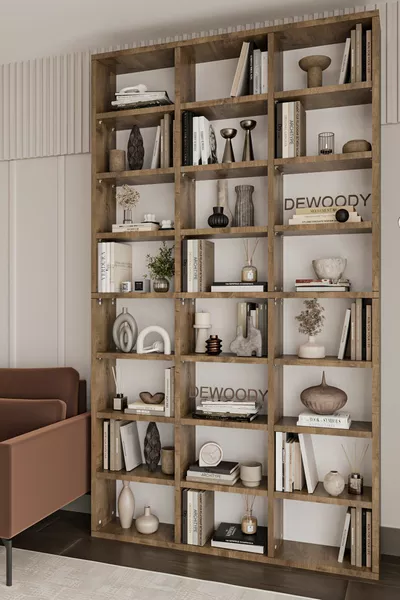 Liyano Meerdere Planken Decoratieve Boekenkast