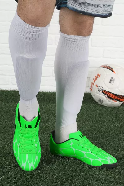 Gediz Prm Astroturf أحذية كرة القدم للرجال أخضر