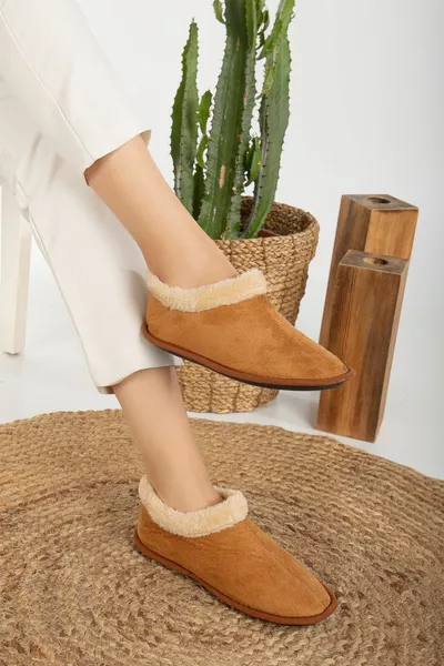 Unisex Soft Sole Warm Lining Plush Home Pantuf Home Boots Women Men Penduf ()