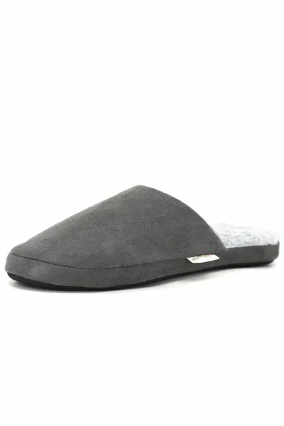 الرجال منزل النعال مريحة الشباشب الشتاء من جلد الغزال شقة