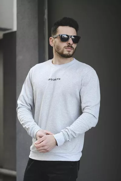 إل جي جي بروكلين كومفورت قطن سويت شيرت رجالي