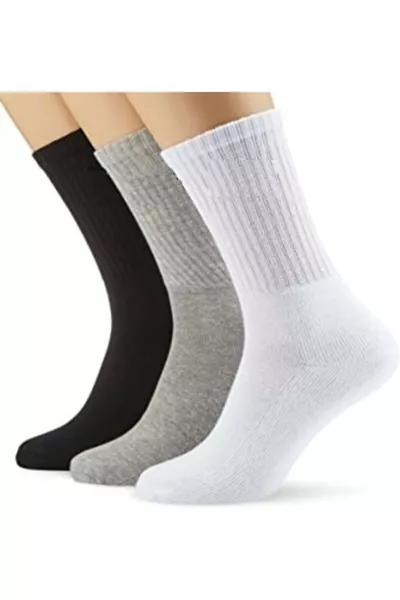 6 أزواج جوارب تنس رياضية حرارية كاملة.