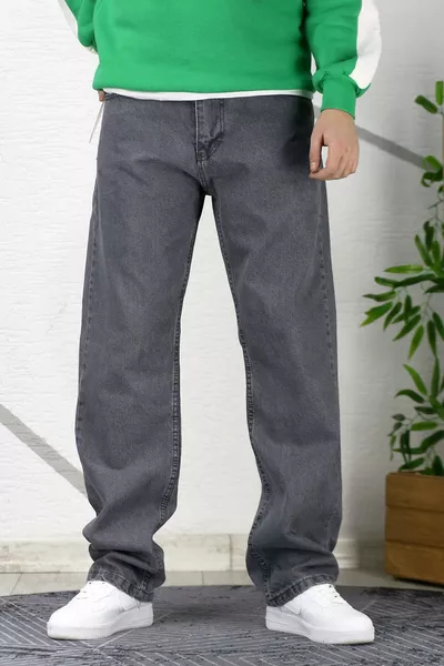 Herren Baggy Weit geschnittene Jeans