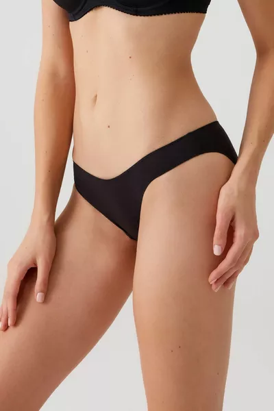 5er-Economy-Paket  No-Show Baumwoll-Basic-Slip