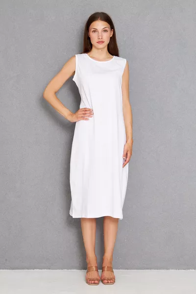 % Cotton Long Sleeveless Dress Lining, Modest Lining, Dress Lining, Combination, Dress Underskirt