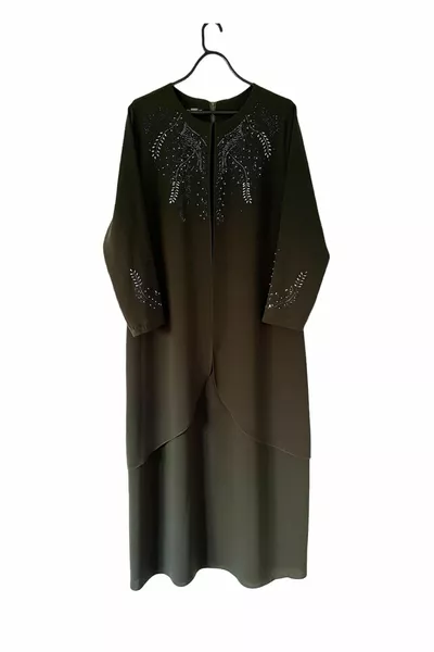 Abito da sera verde Abito Hijab