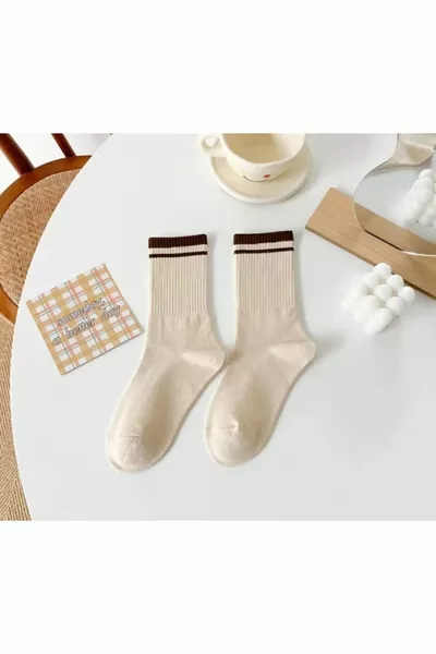 جوارب نسائية قصيرة 5 قطع – مناسبة للرياضة والاستخدام اليومي