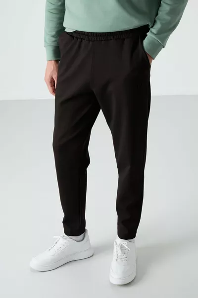 Pantaloni della tuta maschili neri Barnes - 