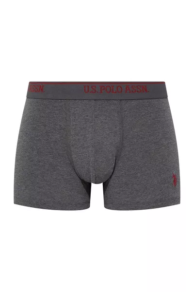 U.S. Polo Assn.  Men's Plus Size 3-Pack Boxers - Black & Anthracite & Navy