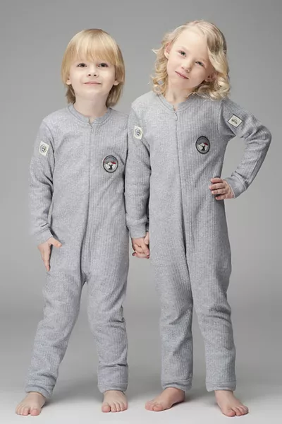 Grijze Comfort Babypak