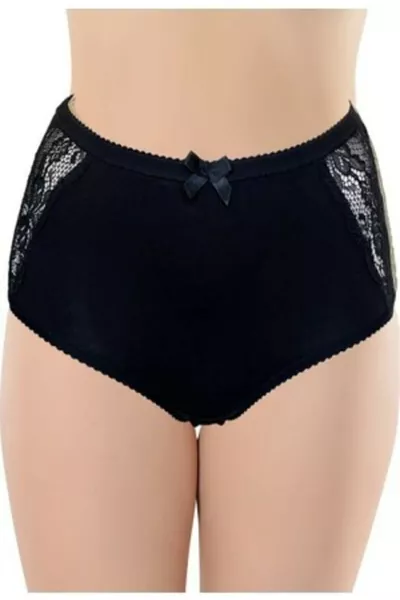  Women's Modal Panties with Lace Detail, Pack of 4