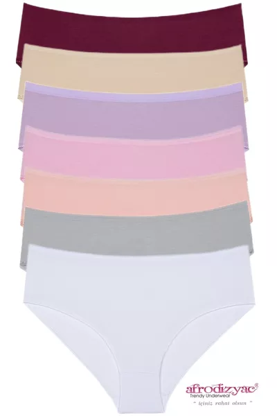 7-Pack High Waist Bamboo Briefs (Extra Soft and Stretchy)
