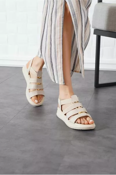 فيليس صندل نسائي بحزام مطاطي TEN