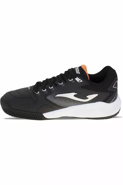 T.Master Scarpe Tennis Uomo Nero Arancio T.Master  