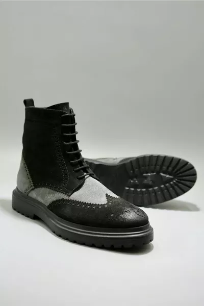 Санта Черный, Серый Замша