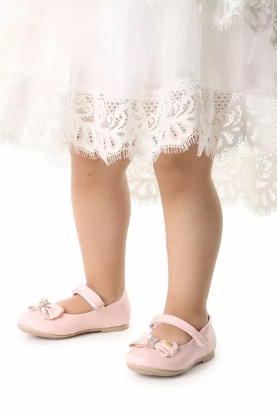 الفيلكرو القوس الفتيات الباليه الشقق Ege  براءات الاختراع والجلود