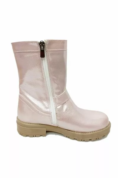 f لامعة الجلود الاتجاه أزياء الفتيات الأحذية 