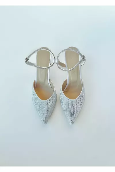 المرأة حجر الكأس كعب مساء اللباس الأحذية، أحذية الزفاف