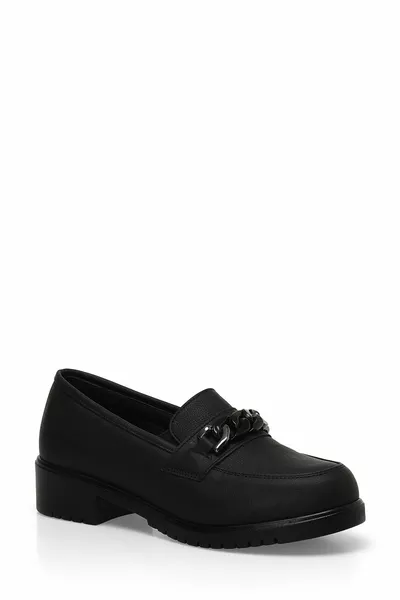 .PR Damen-Loafer in Schwarz