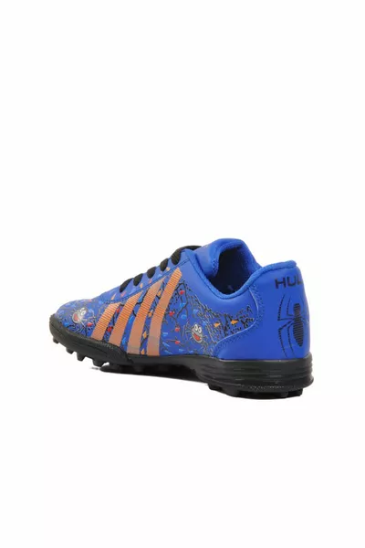 Spider Patterned Sax Blau Jungen Astroturf Schuhe