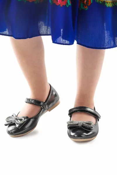 Fliege Ballerinas für Mädchen mit Velcro  Vakko