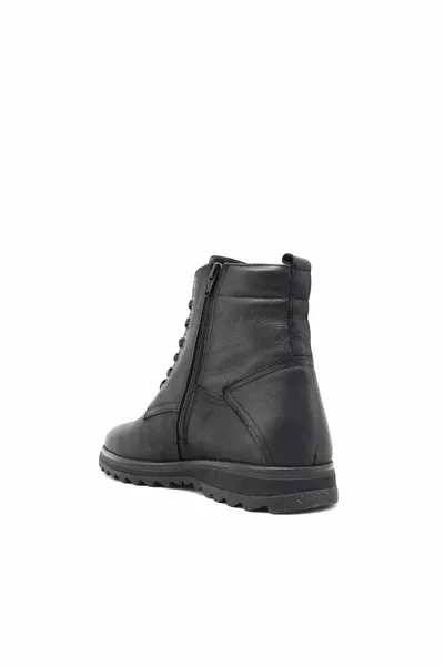  Black Flotter Men's Tied Postal Boots