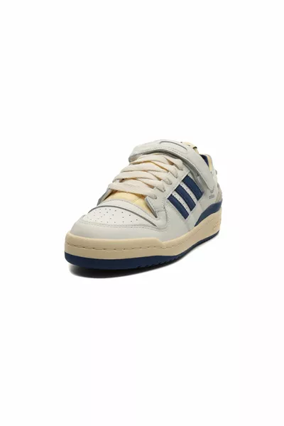 -K أديداس فوروم  سنيكرز نسائي منخفض أزرق كحلي