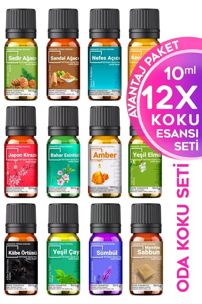 Miss'ev er-Set Reines Ätherisches Öl, Raumduft Vorteilspaket. Ätherischer Diffusor Dampf-Duftkonzentrat