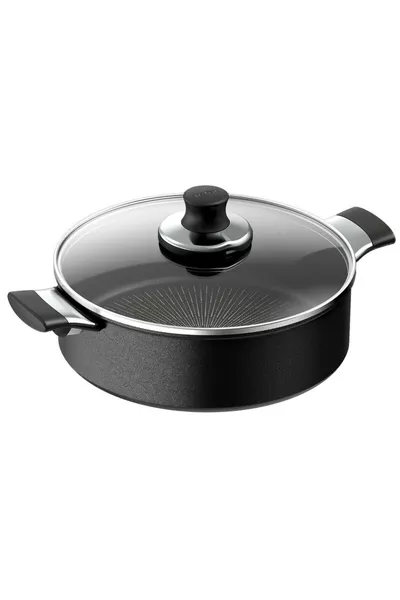 Titanium 6X Excellence  cm Short Pot with Induction Base - 