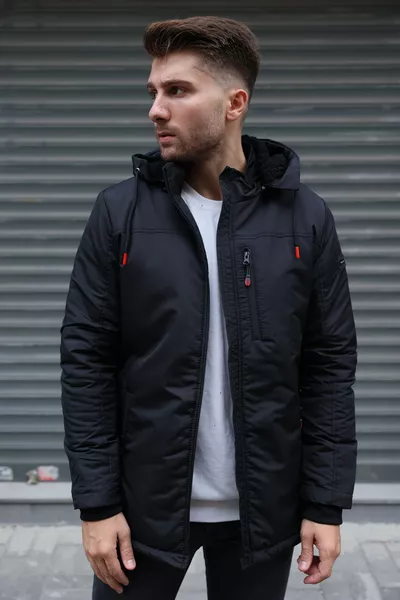 Мужская куртка с внутренним мехом, водо- и влагонепроницаемая