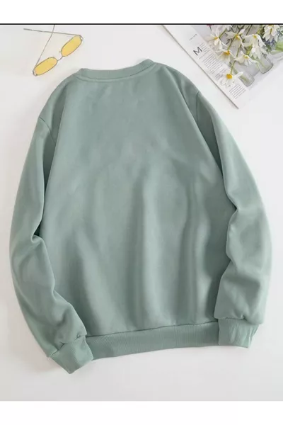 سويتشرت شتوي للأطفال بنين وبنات بطبعة جمبول