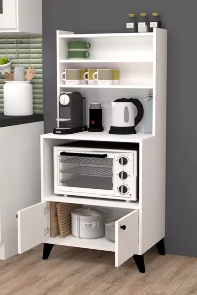 İnci Çok Amaçlı ve Kahve Köşesi Dolabı