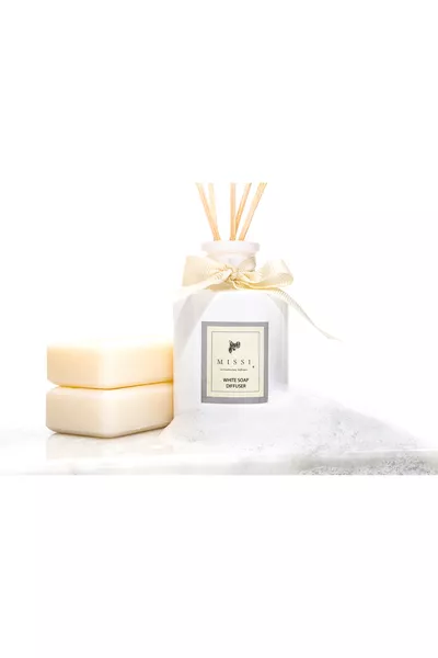  ml Bottiglia Avorio Profumo da Bagno al Sapone Bianco