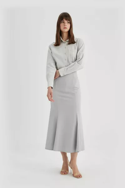 Pencil Maxi Skirt SP