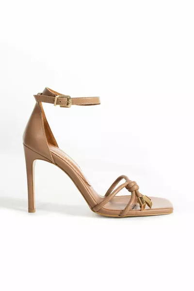 Дамски черни токчета от естествена кожа