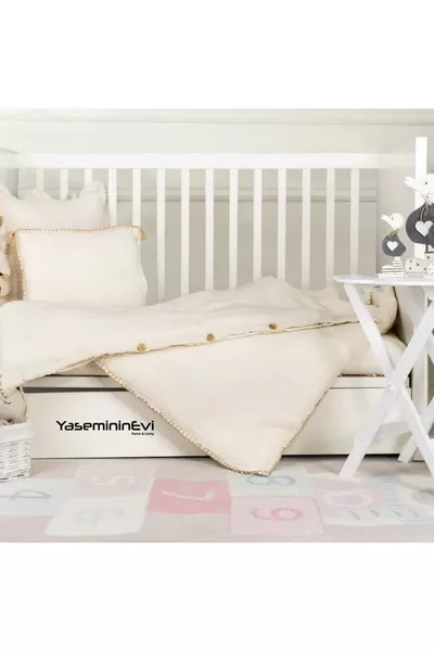 Muslin/ Park Bed Baby Duvet Cover Set