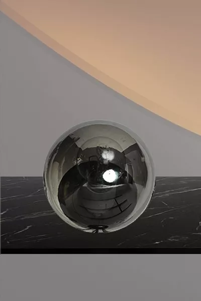 Chandelier-Pendant-Floor Lamp cm Glass Dome (Smoky Color)