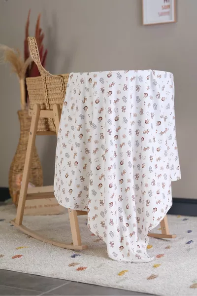 Dubbelzijdig Interlock Deksel & Deken % Katoen Oeko-Tex Gecertificeerd  x  cm