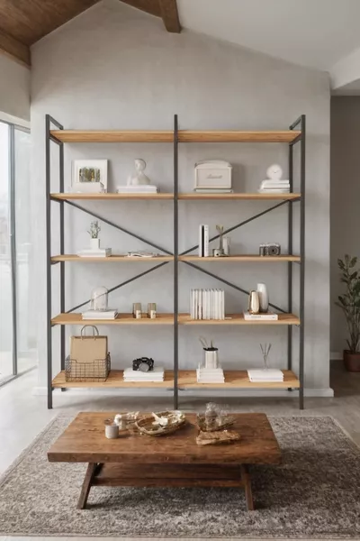 Nilamu Çam  Cm Kitaplık, Organizer, Ofis, Ev, 5 Raflı Kitaplık ** Cm