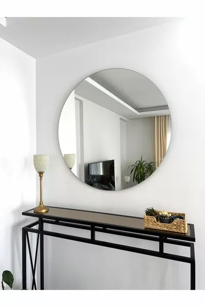  cm Round Mirror Frameless