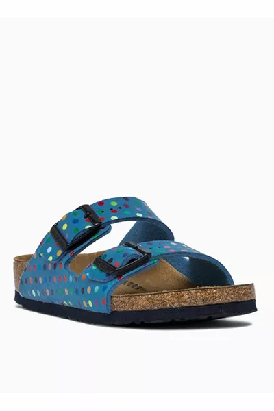 Lichtblauwe jongenspantoffels