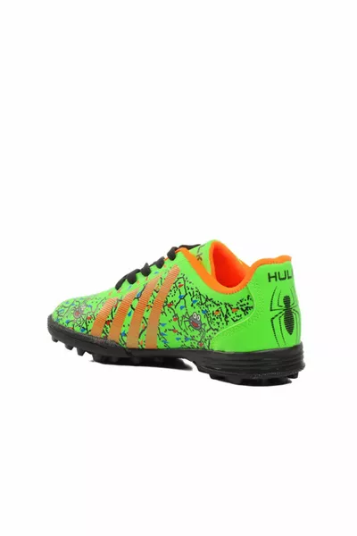 Обувки Astroturf за зелени момчета с шарка на паяк