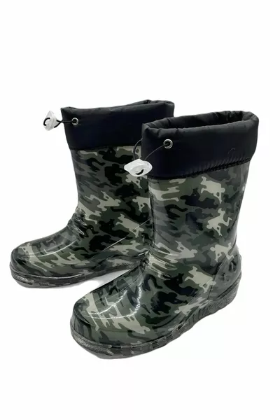 أحذية المطر الشتوية المقاومة للماء للأطفال (يمكنك شراء 1 حجم أكبر)