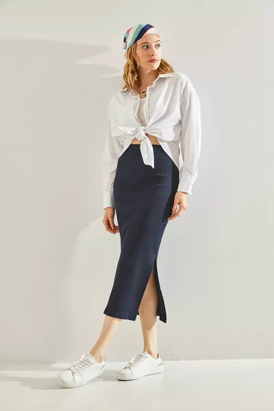 Dames Split Camisole Rok 