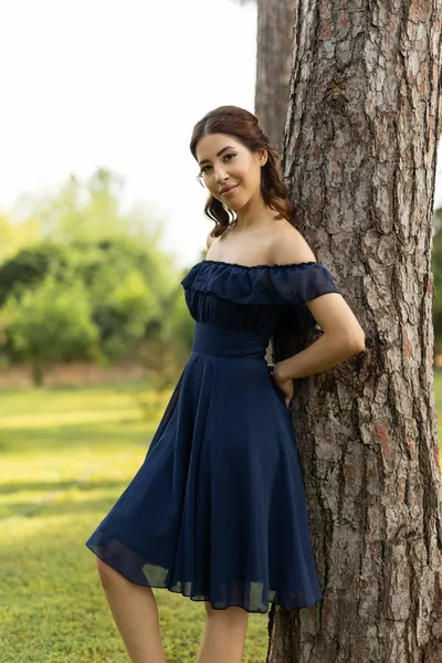 Vesta Chiffon Graduation Dress, Flywheel Collar