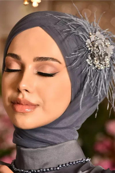 دومان رمادي مساء اللباس