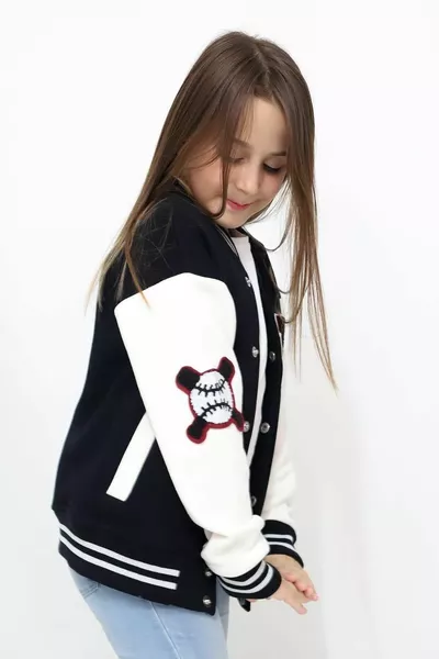 للجنسين الفتيات كبيرة الحجم ، سترة كلية البنين  ( سنوات)