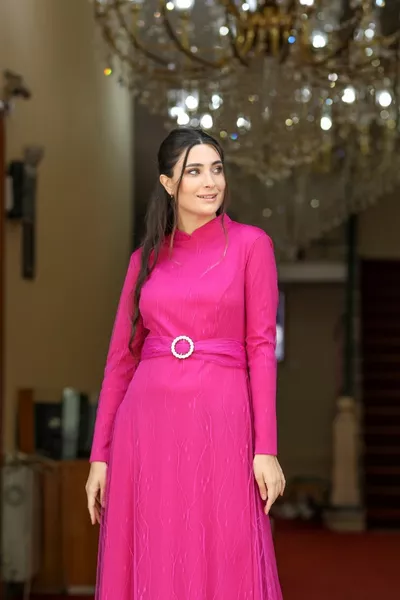 Lina Hijab Evening Dress 