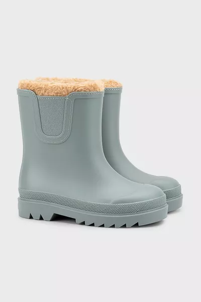 ماء الفراء داخل أحذية المطر للجنسين أحذية المطر للأطفال 