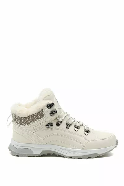 أبيض - أحذية شتوية